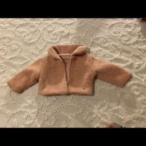 Baby Jacket in Dusty Rose